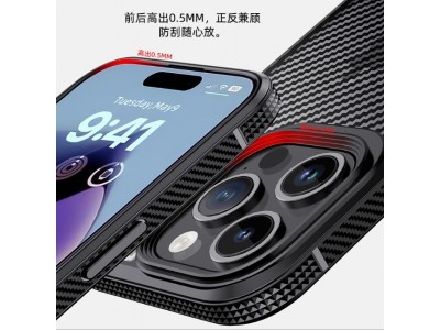 苹果15 14 14Pro各种型号手机壳碳纤维超薄防摔保护套防滑图4