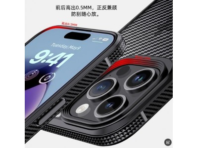 15/16pro/15/16promax碳纤维手机壳背板 来图定 制加工工厂直销图2