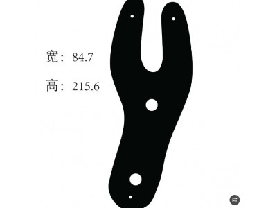 碳纤维鞋垫足弓支撑运动防崴矫正碳板跑鞋运动鞋半掌轻盈轻便图3