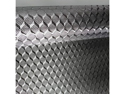 碳纤维3D平面提花布立体纹汽车包覆 手糊diy碳纤维布真碳纤维布图3