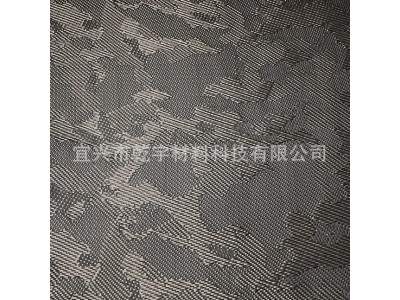 黑灰迷彩干布3k斜纹提花芳纶布头盔汽车机盖制作材料混编碳纤维布图4