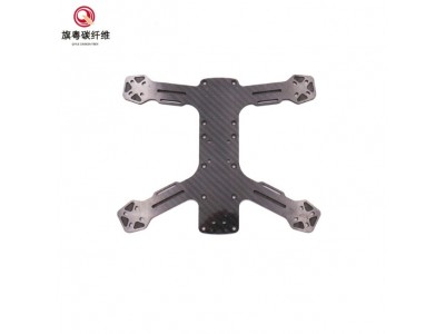 无人机航模组件CNC精密加工碳纤维板CNC雕刻工平纹碳纤维板切割图5