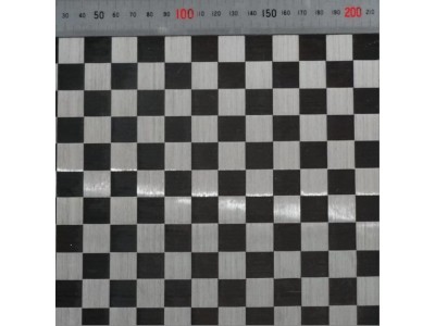 厂家供应 12k碳纤维展宽布碳纤维展薄布碳纤维方格布材料斜纹碳布图2