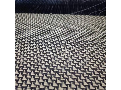 现货供应3k280克碳纤维飞机纹布 碳纤维双向布 汽车装饰用纤维图2