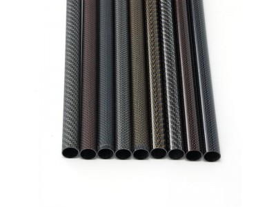 3K金丝碳纤维管表面光亮航模零部件碳管高强度空心碳纤维管厂家图2
