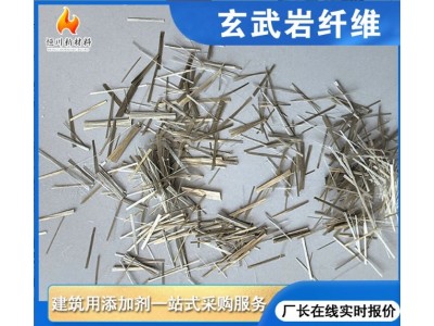 玄武岩纤维沥青添加抗裂改性材料 混凝土增强纤维 短切玄武岩纤维图4
