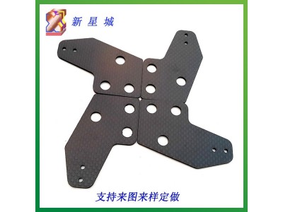 厂家直销玻璃碳纤维板材3K碳板CNC雕刻碳纤维制品切割来图批发图4