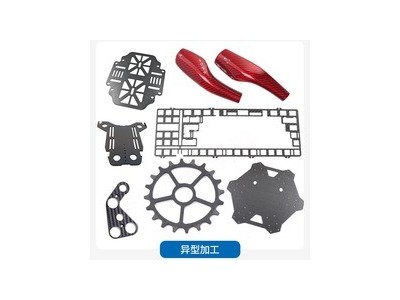 跨境碳纤维方向盘汽车改装配件赛车方向盘档把套加工碳纤维手刹套图4