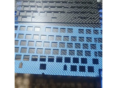 异形碳纤维定位板无毛刺CNC雕刻精度加工全碳斜纹板材厂家加工图2