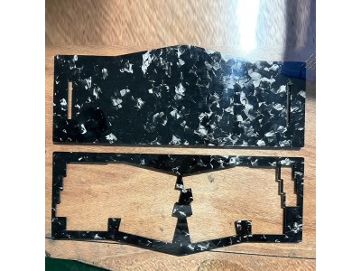 异形碳纤维定位板无毛刺CNC雕刻精度加工全碳斜纹板材厂家加工图4