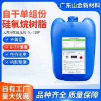 SJ-528P不黄变高硬度抗刮花树脂原液玻璃石材清漆透明 硅氧烷树脂