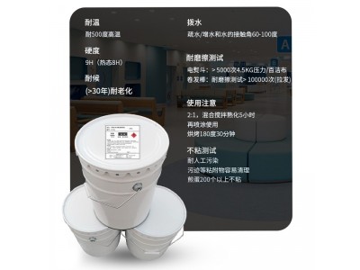 SJ-801A/B水性双组份无机硅陶瓷高温树脂图4