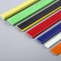 厂家批发多色可选玻璃纤维片 耐酸碱定制染色GFRP彩片建筑缘材料