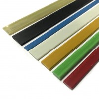 厂家批发彩色玻璃纤维片 多色定制防褪色耐高温玻璃纤维片