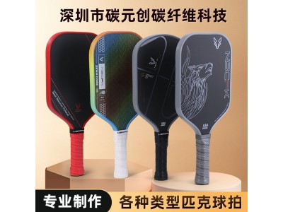 pickleballJOOLA同款工厂直销碳纤维16mm轻量化设 计匹克球拍套装图2