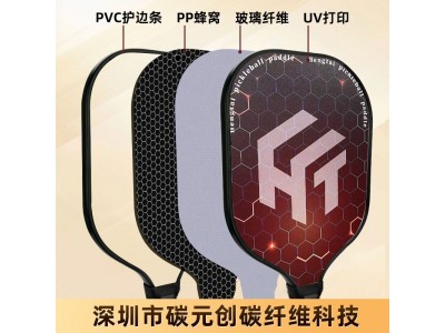 pickleballJOOLA同款工厂直销碳纤维16mm轻量化设 计匹克球拍套装图3
