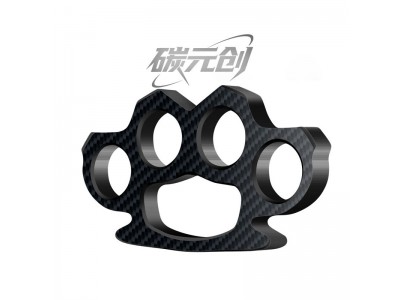 碳纤维指虎防身加厚四指全掌破窗碳纤维板材料加工切割碳纤维护具图4