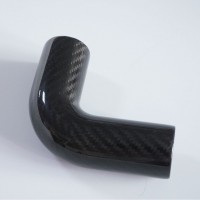 厂家直销碳纤维直角弯异形管 耐腐蚀抗形变碳纤维模压制品