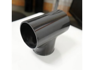 厂家供应碳纤维T型连接件一体成型非标定制碳纤维模压制品图2
