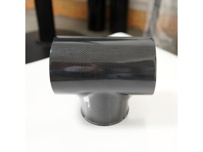 厂家供应碳纤维T型连接件一体成型非标定制碳纤维模压制品图3