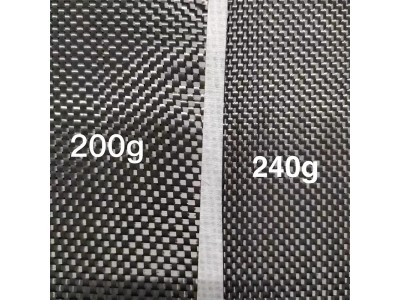 3K200g240g双向碳纤维布汽车改装内饰平纹斜纹建筑加固双向布图3